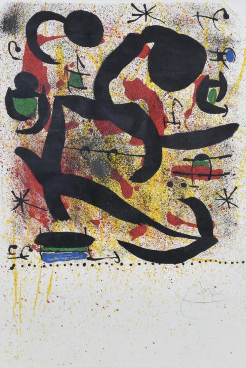 JOAN MIRÓ (1893-1983). 'Variant I', 1969.
