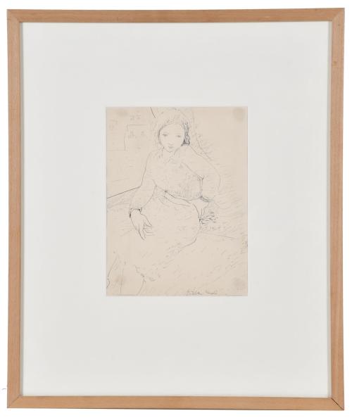 ESTEBAN VICENTE (1903-2001).  &#39;Girl seated&#39;, circa 1933-34.