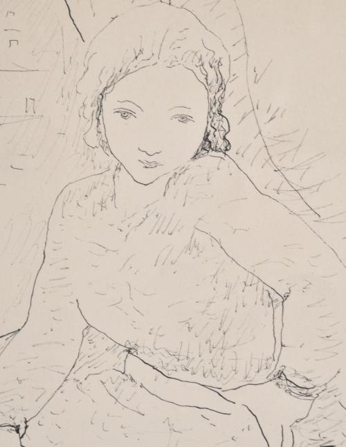 ESTEBAN VICENTE (1903-2001).  &#39;Girl seated&#39;, circa 1933-34.