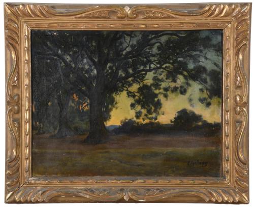ENRIC GALWEY (1864-1931). &#39;Landscape&#39;.