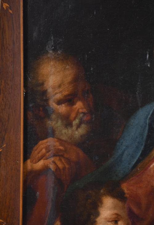 18TH-19TH CENTURY ITALIAN SCHOOL. &#39;Holy Family with Saint J