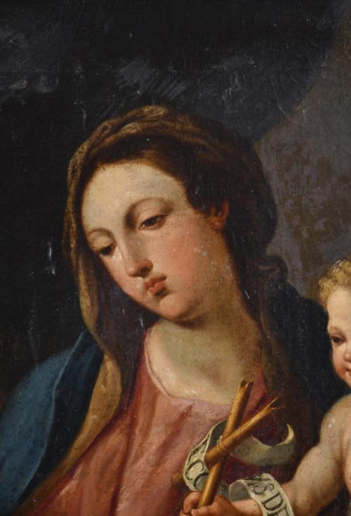 18TH-19TH CENTURY ITALIAN SCHOOL. &#39;Holy Family with Saint J