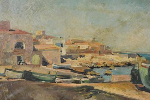 JOSEP MARIA PRIM GUYTO (1907-1973). "Costa Brava".