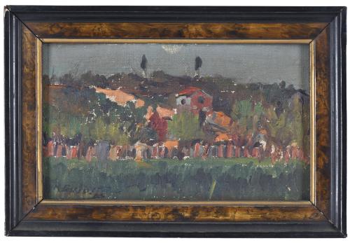 RICARDO ESTIVILL DE LLORACH (1879-1952). &#39;Landscape&#39;.