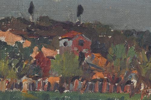 RICARDO ESTIVILL DE LLORACH (1879-1952). &#39;Landscape&#39;.