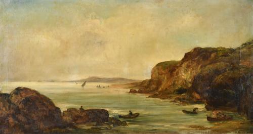 RAMÓN MARTÍ ALSINA (1826-1894). 'Seascape'.