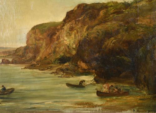 RAMÓN MARTÍ ALSINA (1826-1894). &#39;Seascape&#39;.
