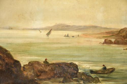 RAMÓN MARTÍ ALSINA (1826-1894). &#39;Seascape&#39;.
