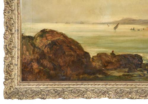 RAMÓN MARTÍ ALSINA (1826-1894). &#39;Seascape&#39;.