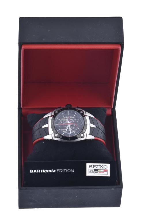 SEIKO "F1", B.A.R. Honda edition, wristwatch.