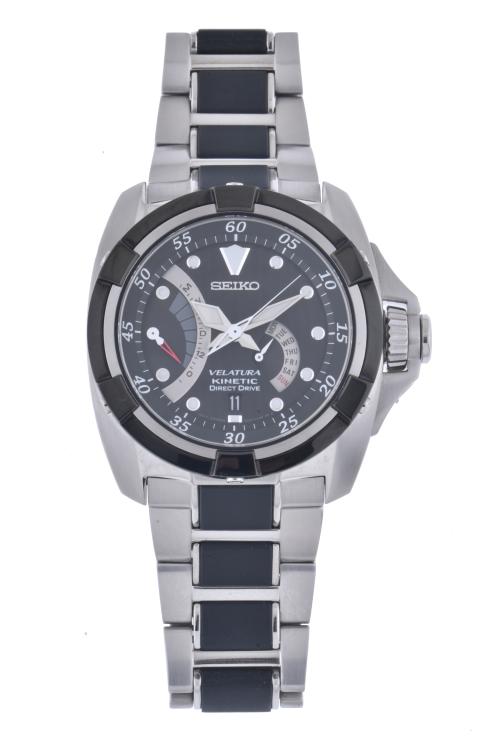 SEIKO "Velatura Kinetic", wristwatch.