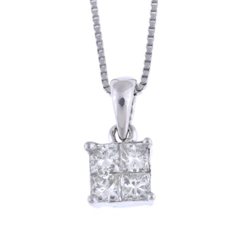 Diamonds pendant.