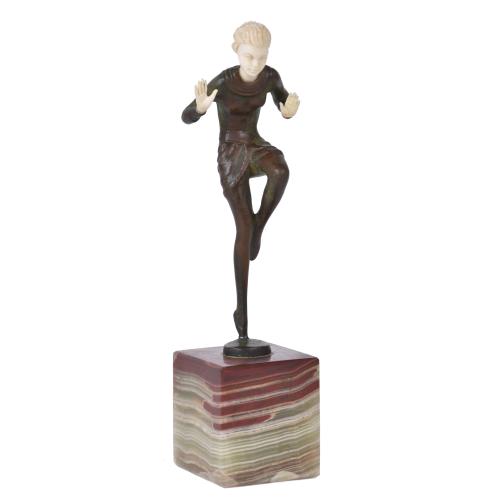 AFTER MODELS BY DEMÉTRE CHIPARUS (1886-1947).  'Dancer', 20th century.