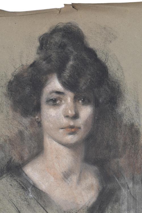SALVATORE DI MAIUTA (19TH-20TH CENTURY). &#39;Woman&#39;s portrait&#39;