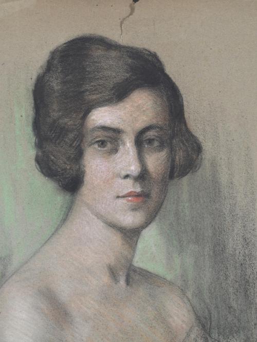 SALVATORE DI MAIUTA (19TH-20TH CENTURY). &#39;Woman&#39;s portrait&#39;
