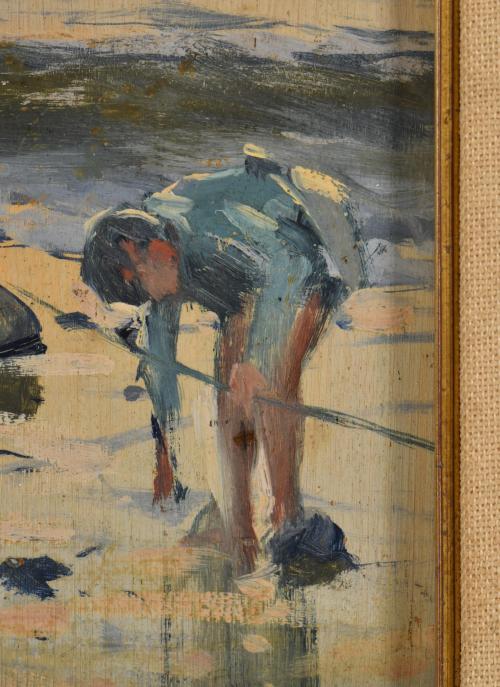SEGUNDO MATILLA MARINA (1862-1937). ‘Boy on the shore&#39;.