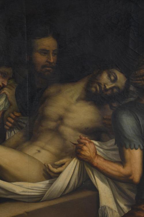 ANTONI FERRAN Y SATAYOL (1786-1857).  ‘Burial of Christ’, c