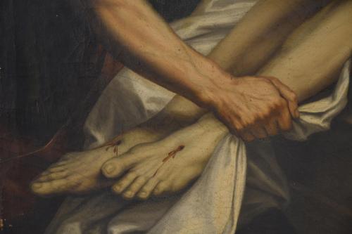 ANTONI FERRAN Y SATAYOL (1786-1857).  ‘Burial of Christ’, c