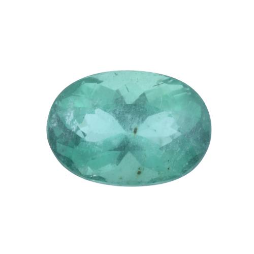 Unmounted oval cut emerald of 3 ct.