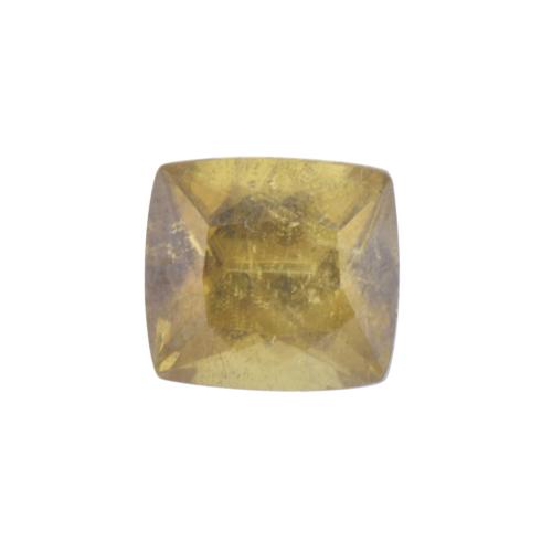 Unmounted, bright yellow sphene.