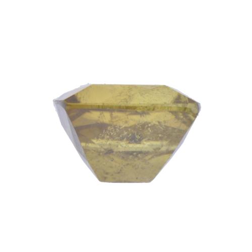 Unmounted, bright yellow sphene.