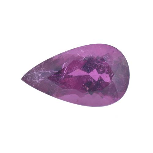 Unmounted knob cut rubellite tourmaline, 6.65 ct.