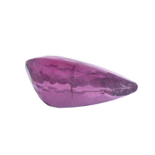 Unmounted knob cut rubellite tourmaline, 6.65 ct.