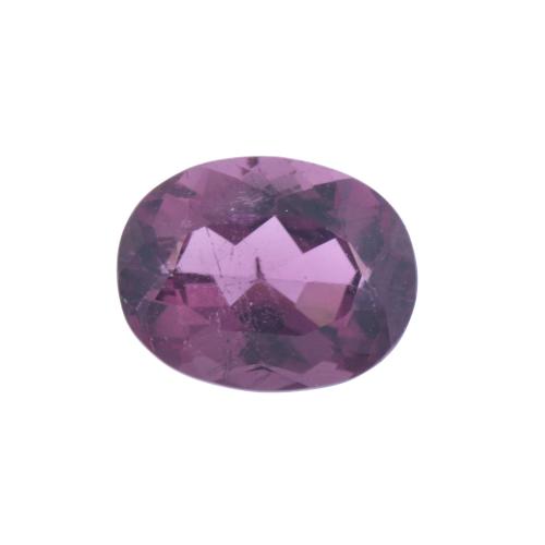 Unmounted rubellite tourmaline.