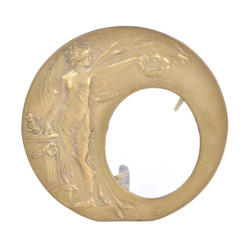 Art Nouveau style picture frame, 20th century.