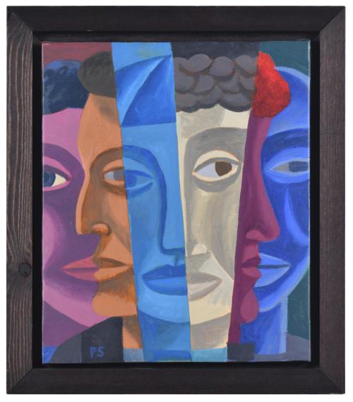 PHILIP STANTON (1962). "Faces", 2002.