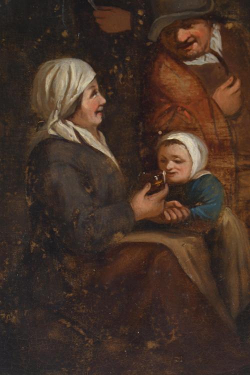 18TH CENTURY DUTCH SCHOOL. ‘Costumbrist scene&#39;.