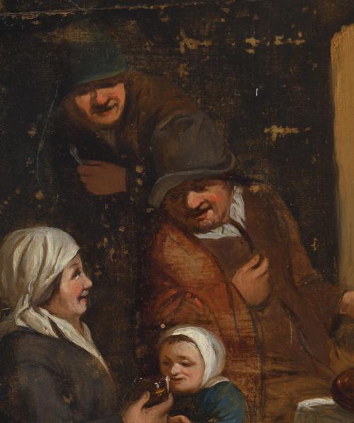18TH CENTURY DUTCH SCHOOL. ‘Costumbrist scene&#39;.