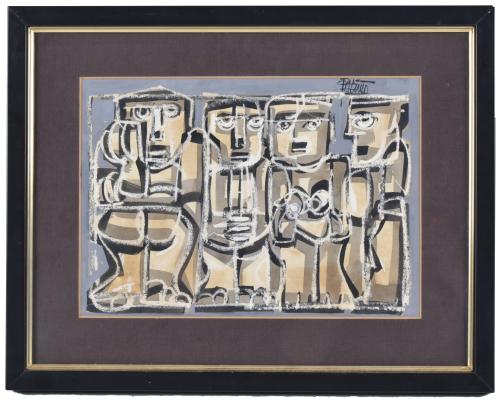 ANTÓN PATIÑO (1957).  &#39;Figures&#39;.