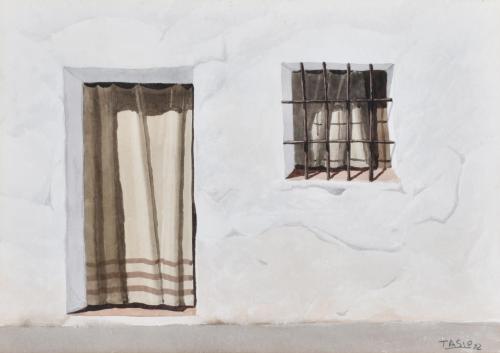 MELIA TASIO FLORS (1928-2004).  'Façade', 1982.