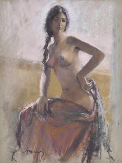 JOAN MARTÍ  ARAGONES (1936-2009). 'Female nude'.