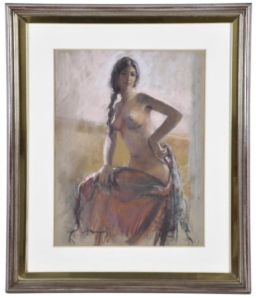 JOAN MARTÍ  ARAGONES (1936-2009). &#39;Female nude&#39;.