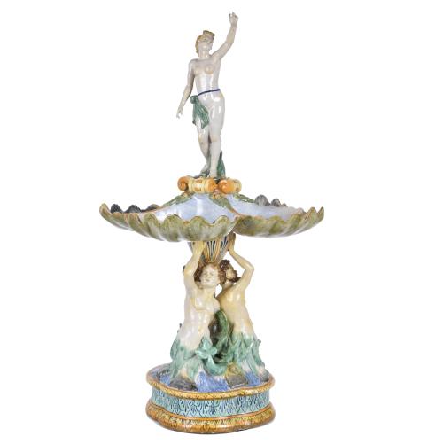 Large table centrepiece after Meissen models, 20th century.