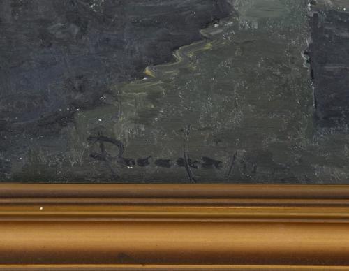 RAMON POVEDA IBARS (1936).  "Zurciendo redes", 1977 and "Ma