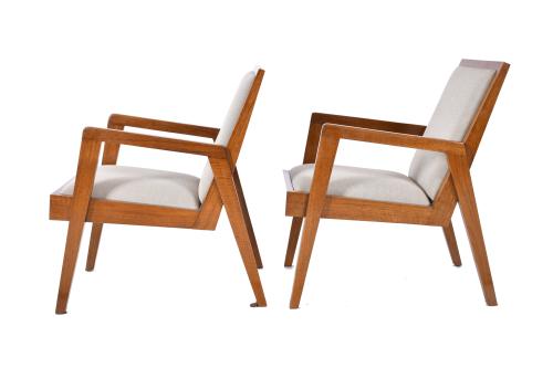 BALADIA & VALKLEIN. Pair of armchairs, second half 20th cen