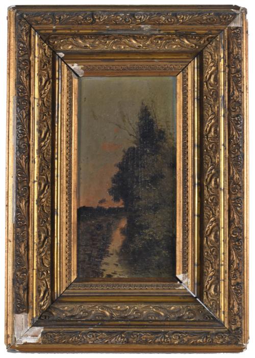 MANUEL RAMOS ARTAL (1855-c.1916). &#39;Landscape&#39;, 1892.