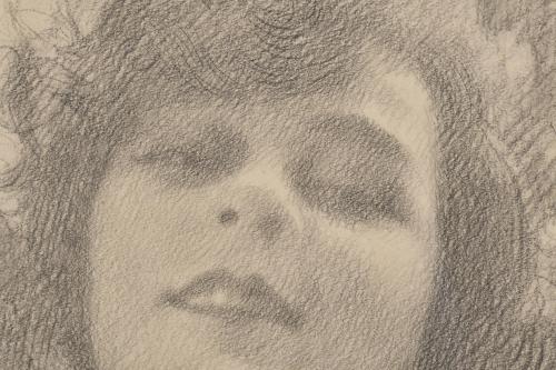 EMILI VILÀ GORGOLL (1887-1967). &#39;Woman&#39;s portrait&#39;.