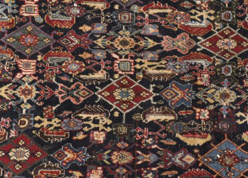 Alfombra Tabriz, siglo XX. 