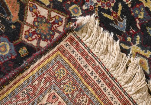 Alfombra Tabriz, siglo XX. 
