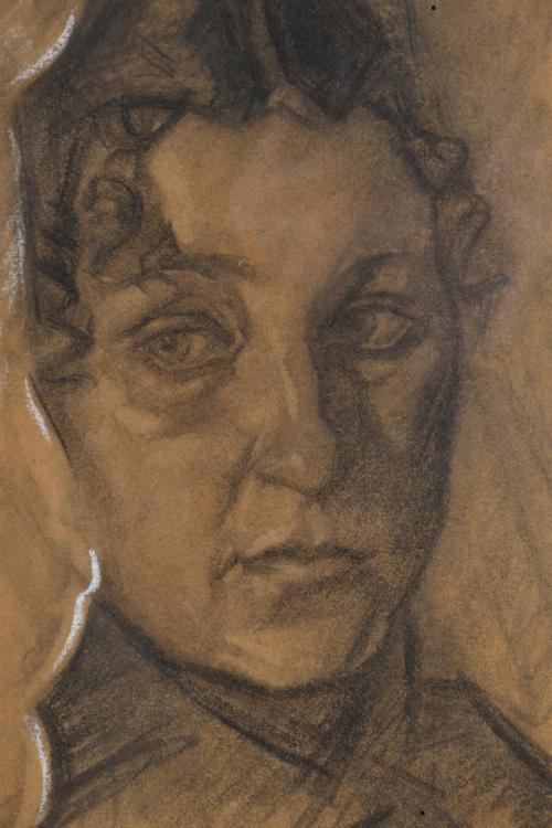 MARIANO TUR DE MONTIS (1904-1994). &#39;Portrait of a woman wit