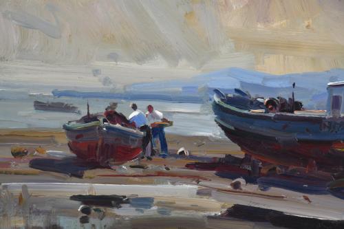 JOSEP SERRASANTA (1916-1998). &#39;Seascape&#39;.