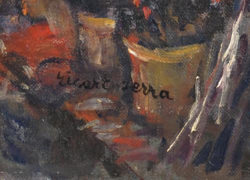 MANUEL RICART SERRA (1913-2014).  &#39;Street of a village&#39;.