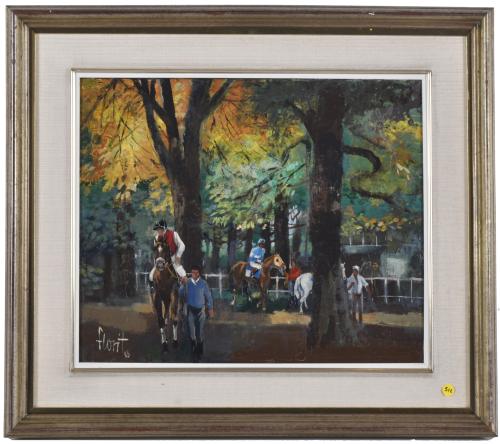 JOSÉ LUIS FLORIT RODERO (1909-2001). ‘Hippodrome’, 1988.