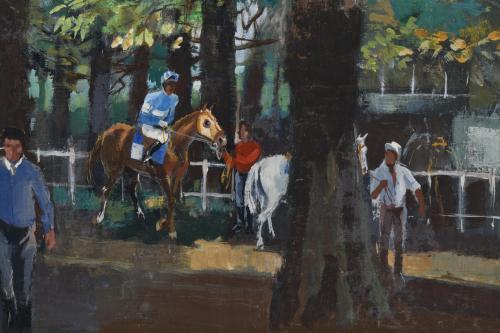 JOSÉ LUIS FLORIT RODERO (1909-2001). ‘Hippodrome’, 1988.