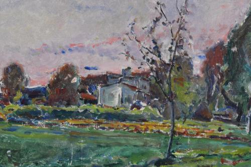 JOSEP AMAT PAGES (1901-1991). &#39;Landscape&#39;.