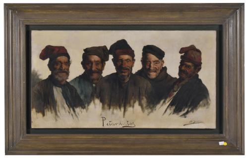LLUÍS GRANER (1863-1929) &#39;Los Petardistas&#39;.